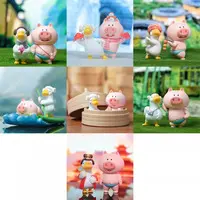 Trading Figure - Fruit Goose vs Dudu Pig Rampage Check-In Squad Series