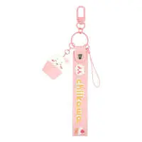 Chiikawa Hand Strap with 3D Mascot - Chiikawa / Chiikawa