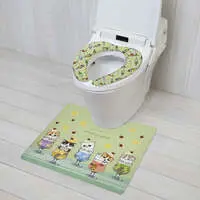 mofusand Soft & Fluffy Toilet Seat Cushion (Cream Soda Meow)