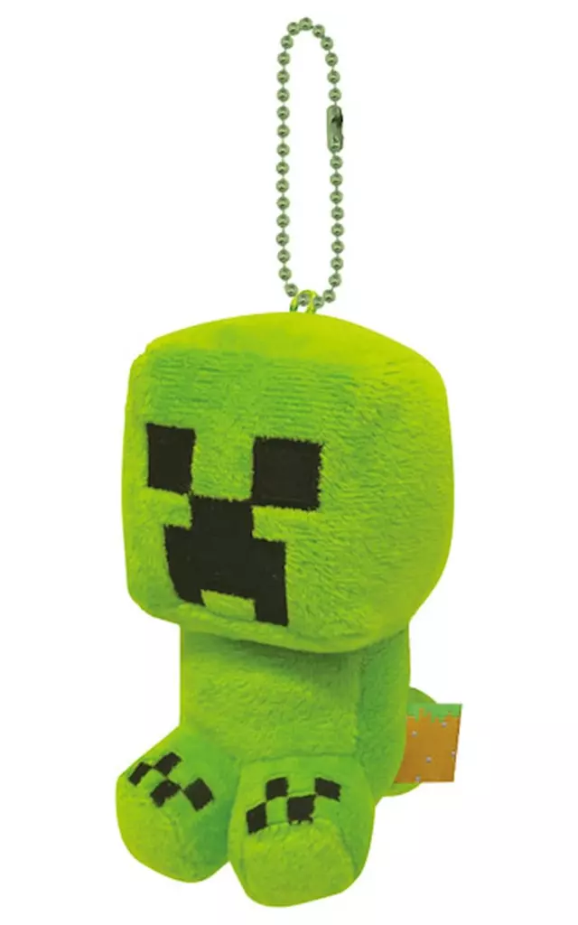 USED) Key Chain - MINECRAFT / Creeper (クリーパー ボールチェーン