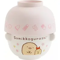 Rice bowl - Sumikko Gurashi / Tonkatsu (Capucine) & Ebifurai no Shippo (Nulpi Chan)