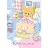 Stationery - Plastic Folder (Clear File) - RILAKKUMA