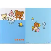 Stationery - Plastic Folder (Clear File) - RILAKKUMA / Korilakkuma & Kiiroitori & Rilakkuma