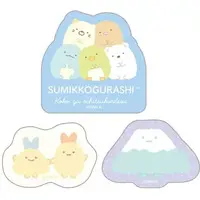 Stickers - Sumikko Gurashi / Ebifurai no Shippo (Nulpi Chan) & Aji Furai no Shippo & Yama