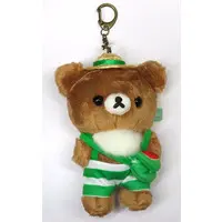 Key Chain - Plush - Plush Key Chain - RILAKKUMA / Chairoikoguma