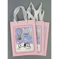 Bag - Gift Wrap Bags - PEANUTS / Snoopy & Woodstock