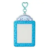 Leopard-Print Card Holder - Sanrio characters / Cinnamoroll