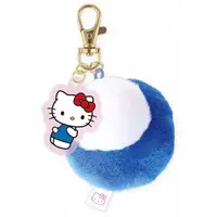 Tail Keychain with Acrylic Charm - Sanrio characters / Hello Kitty