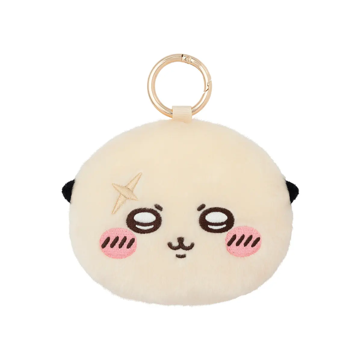 Chiikawa Eco Bag in Face Mascot (Rakko) (ちいかわ エコバッグ入り