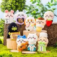 Hanging Plush Toy to Watch Over You from the Desktop - Chiikawa / Rakko