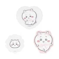 Chiikawa Go!HARAJUKU 3-piece Smartphone Sticker Set (Ribbon Chiikawa)