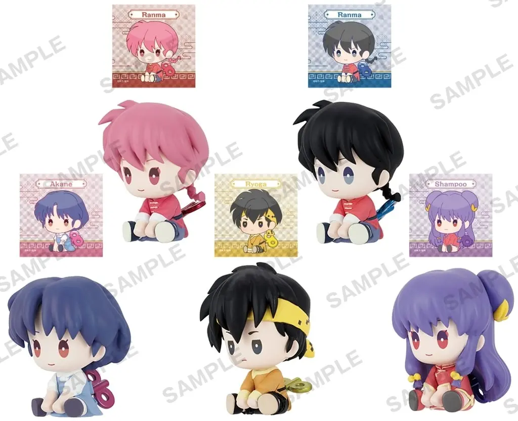 Trading Figure - Ranma 1/2 / Hibiki Ryoga & Shampoo & Saotome Ranma