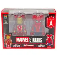 Trading Figure - BE＠RBRICK / Spider-Man (character) & Iron Man (character)