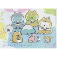 Stationery - Plastic Folder (Clear File) - Sumikko Gurashi / Inu