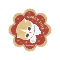 mofusand Stickers Just right for Smartphone - mofusand COFFEE AND DONUTS - mofusand