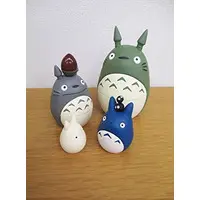 Accessory case - Figure - My Neighbor Totoro / Susuwatari (All Blacky) & Big Totoro & Mid Totoro & Mini Totoro