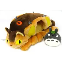 Plush - My Neighbor Totoro / Catbus & Big Totoro