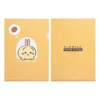 Stationery - Plastic Folder (Clear File) - Chiikawa / Usagi