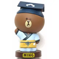 Trading Figure - LINE FRIENDS / BROWN