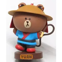 Trading Figure - LINE FRIENDS / BROWN