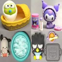 Trading Figure - Sanrio characters / Kero Kero Keroppi & BAD BADTZ-MARU & Kuromi & Pochacco