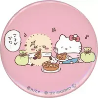 Badge - Chiikawa / Hello Kitty & Rakko