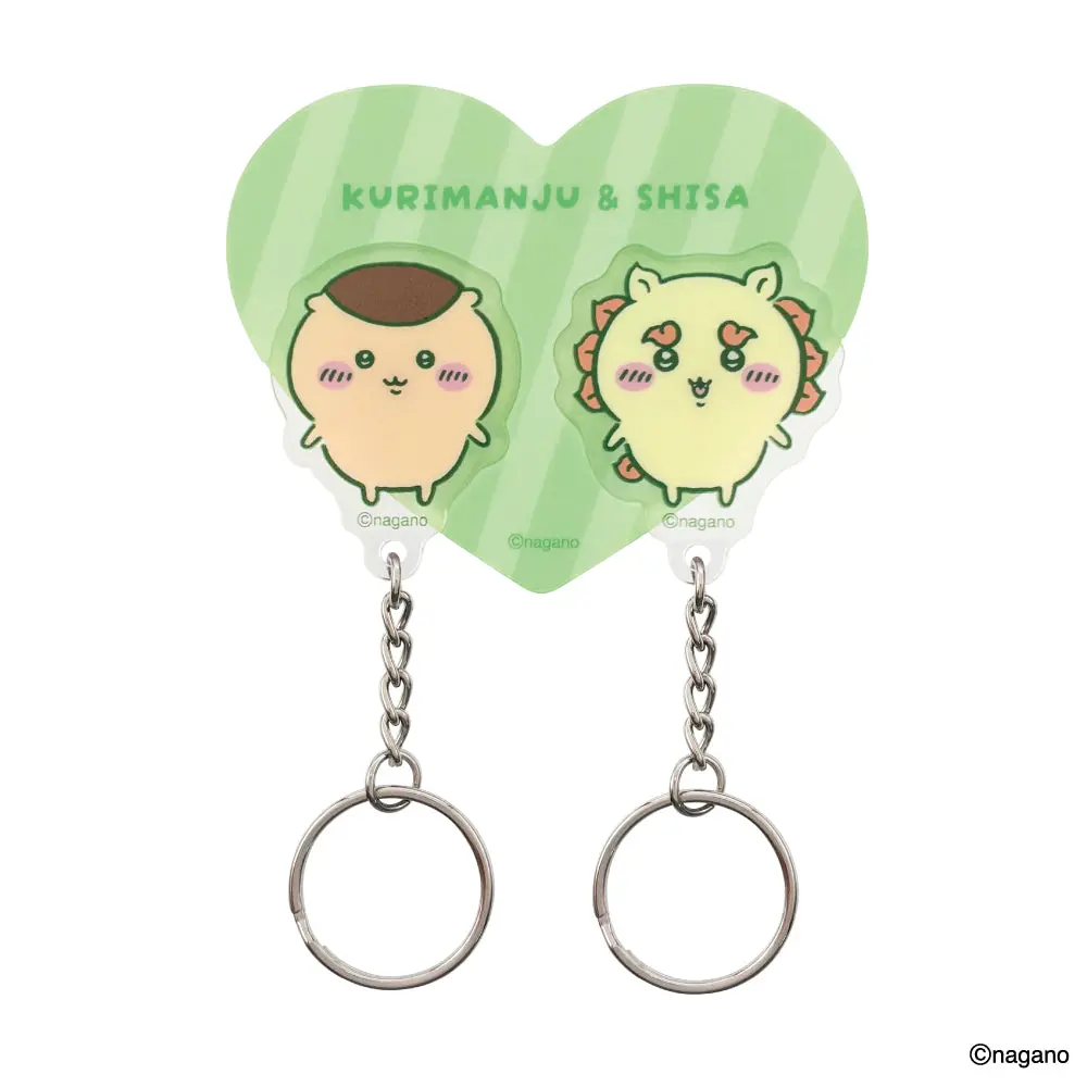 Key Chain - Magnet - Chiikawa / Shisa & Kuri-Manjuu