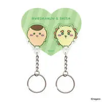 Key Chain - Magnet - Chiikawa / Shisa & Kuri-Manjuu