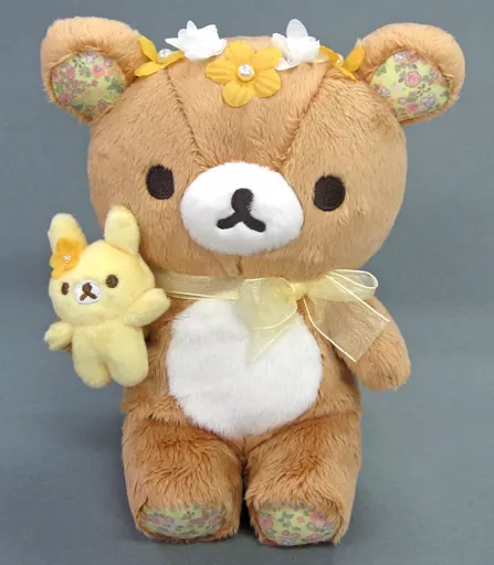リラックマ　おすわりぬいぐるみ　むかしのリラックマ USED) Plush - RILAKKUMA / Rilakkuma (リラックマ(イエロー) おすわり