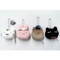 Key Chain - White tiger and Black tiger / Dr.Usagi & Dog police officer