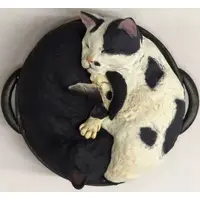 Trading Figure (黒ブチ＆黒猫 「なべ・ねこ」)