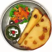 Trading Figure - Miniature (チャパティプレート 「インド料理 ミニチュアコレクション vol.2」)