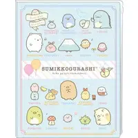 Stationery - Plastic Folder (Clear File) - Sumikko Gurashi