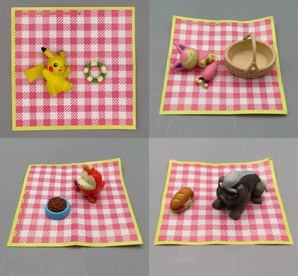 Trading Figure - Pokémon / Pikachu & Fuecoco & Skitty & Mabosstiff