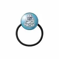 Nagano Market Glass Hairgum (Yoroi-san) 