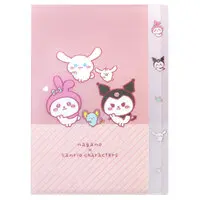 Stationery - Plastic Folder (Clear File) - Sanrio characters