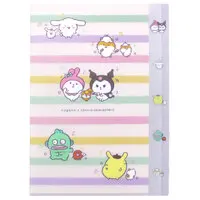 Stationery - Plastic Folder (Clear File) - Sanrio characters