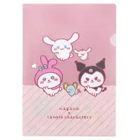 Stationery - Plastic Folder (Clear File) - Sanrio characters
