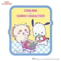 Chiikawa Stickers Just right for Smartphone - Chiikawa / Pochacco & Shisa