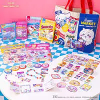 Chiikawa × Sanrio Characters Supermarket Shaka Shaka Snack Keychain (Furuhonya and My Melody)