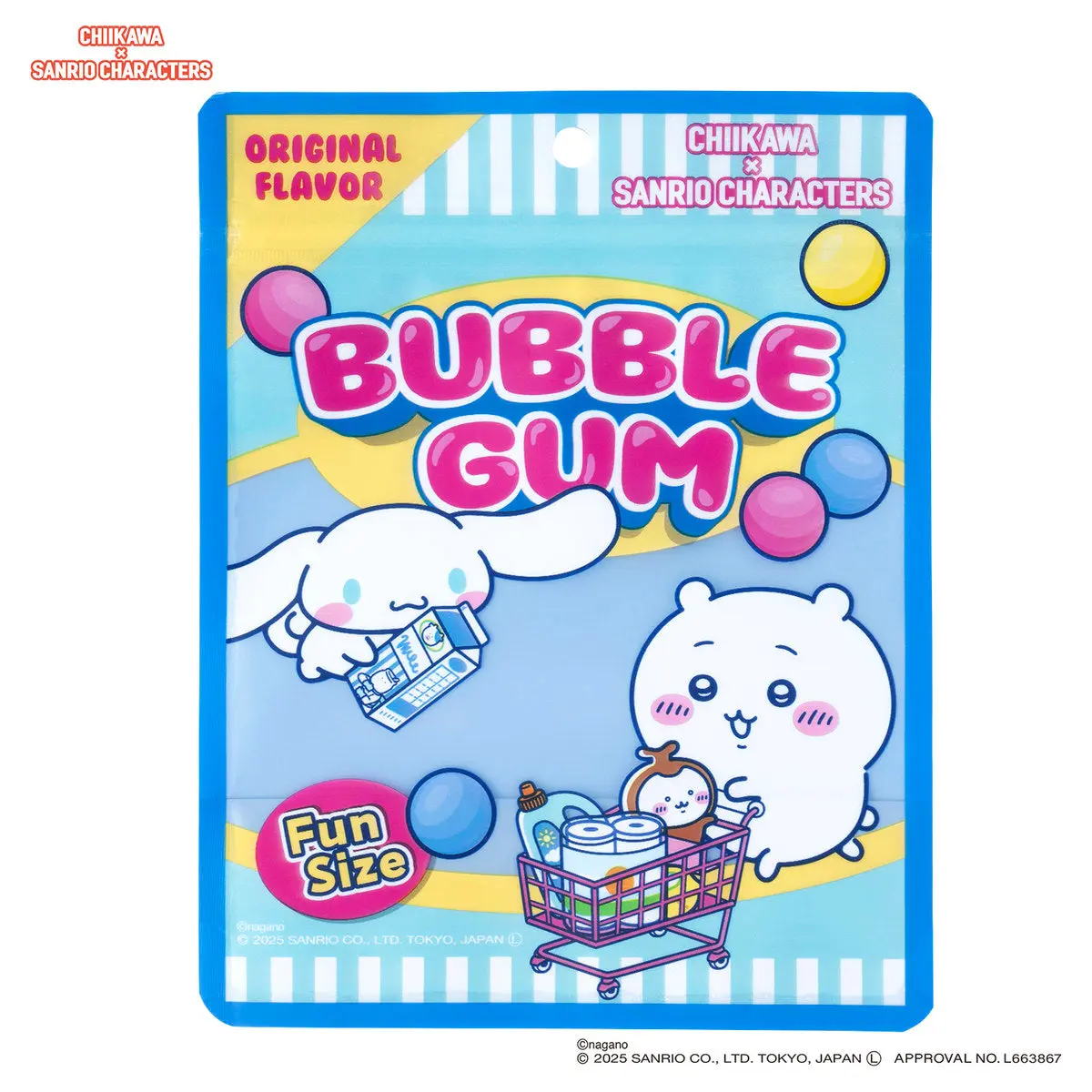 Chiikawa / Cinnamoroll & Chiikawa & Kabutomushi