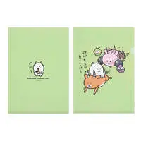Stationery - Plastic Folder (Clear File) - Nagano's Characters