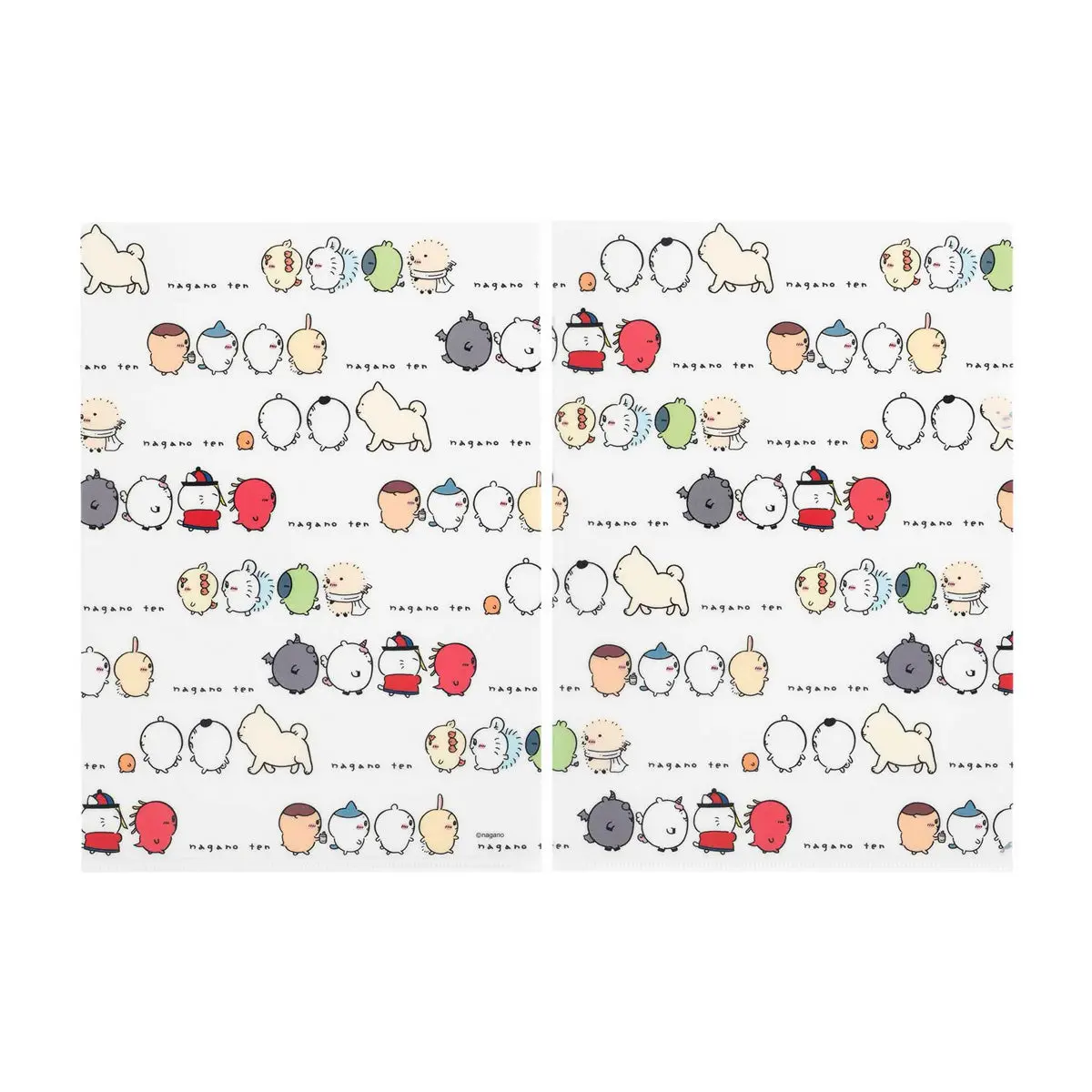 Stationery - Plastic Folder (Clear File) - Chiikawa