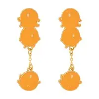 Earrings - Mogura Croquet