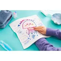 Nagano Characters Nagano's Aquarium Hand with Hem Towel (Azarashi) 