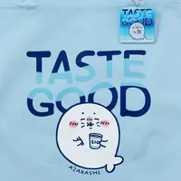 Nagano Characters Nagano Aquarium Tote Bag Azarashi Light Blue 