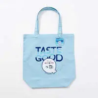 Nagano Characters Nagano Aquarium Tote Bag Azarashi Light Blue 