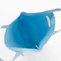 Nagano Characters Nagano Aquarium Tote Bag Azarashi Light Blue 