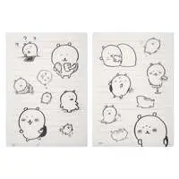 Stationery - Plastic Folder (Clear File) - Nagano's Characters