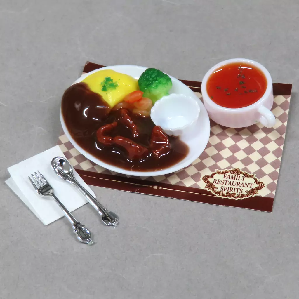 Trading Figure - Family restaurant grand menu mascot